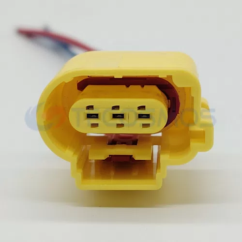 Waterproof Wire Connector Cable Harness Car Enclosure Connector for Toyota 3Pin Female 8V0973703 - image 6